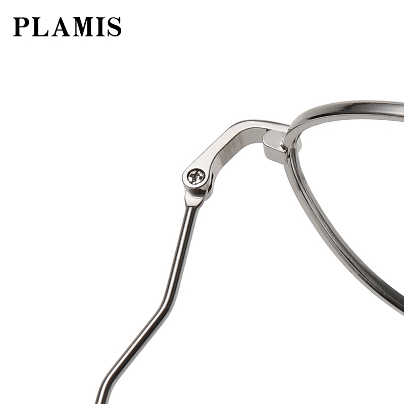 Kính mắt PLAMIS gọng kim loại chống ánh sáng xanh và tia bức xạ thời trang dành cho cả nam và nữ