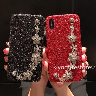 Ốp lưng đính dây xích cầm tay dành cho điện thoại OPPO A1K K3 F11 F11Pro A7 A5s A3s F9 F5 F3 F1s A37 A39 A57