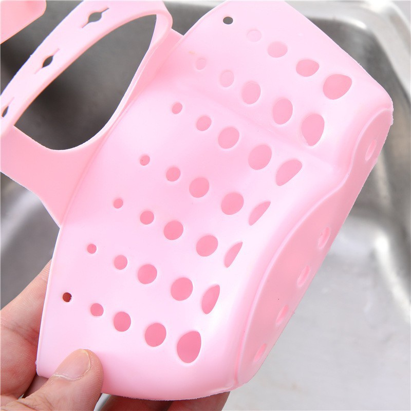 COMBO 2 CHIẾC Giỏ Lưới Silicon Đựng Đồ Treo Bồn Rửa Chén Bát, Nhà Tắm (Màu Ngẫu Nhiên)vrg00799003 SHOP KHO TỔNG