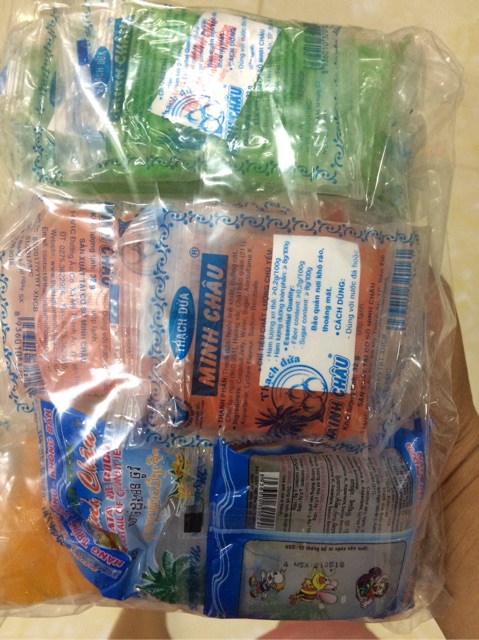 [Mã 267FMCGSALE giảm 8% đơn 500K] Thạch dừa minh châu bịch 22 gói | BigBuy360 - bigbuy360.vn