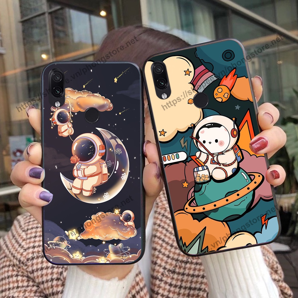 Ốp lưng Xiaomi Redmi 7 / Redmi Note 7 / Redmi S2 vũ trụ phi hành gia cực hot siêu cute-rẻ-bền