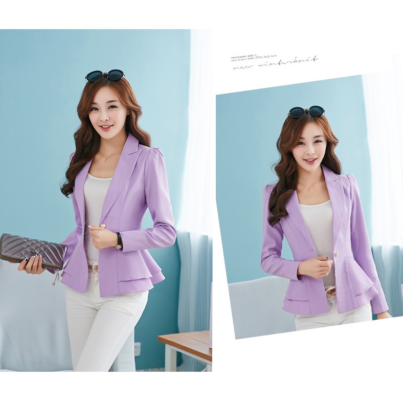 Áo vest công sở bèo 2 tầng -MS0042AK