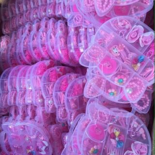 Hộp cột tóc bé gái hello kitty . LG11