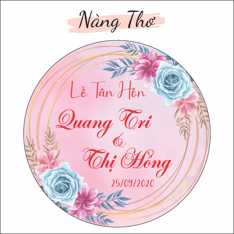 BẢNG TÂN HÔN_VU QUY TÊN CÔ DÂU CHÚ RỂ TRANG TRÍ TIỆC CƯỚI_NÀNG THƠ DESIGN