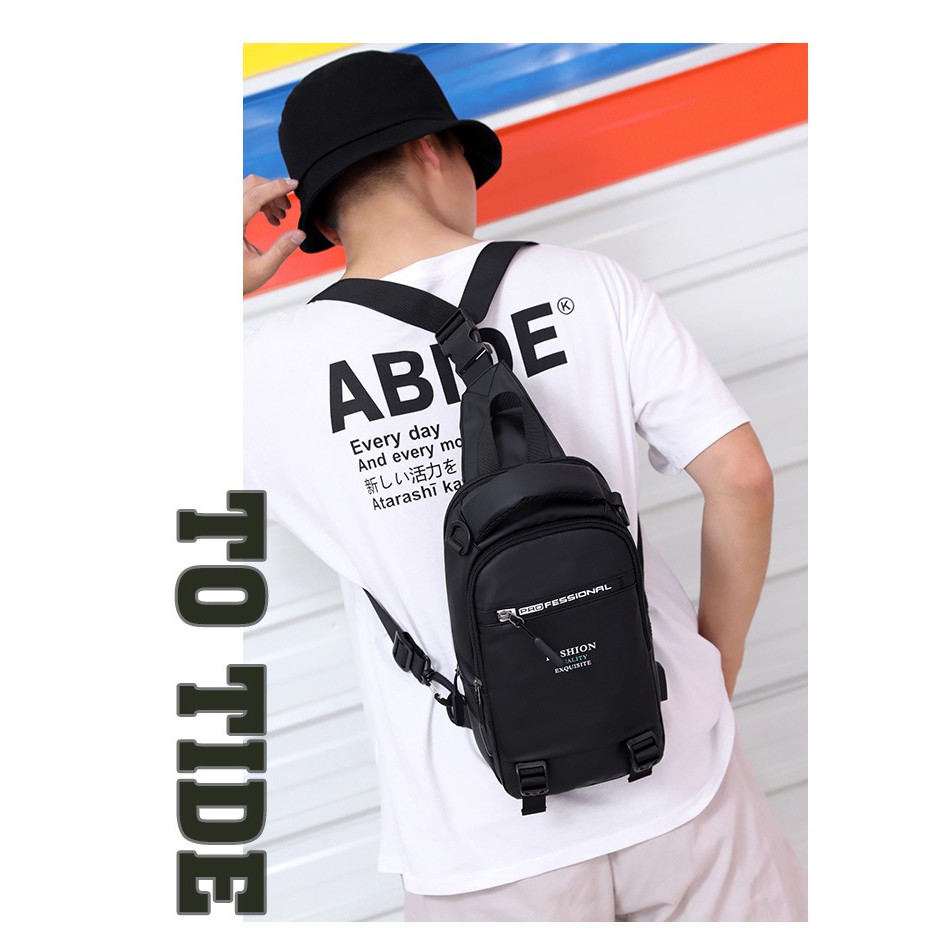 Túi Đeo Chéo Nam ,Túi Đeo Vai Nam Chất Vải Dù Chống Nước Cao Cấp | BigBuy360 - bigbuy360.vn