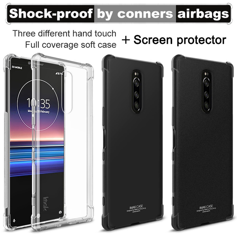 Ốp điện thoại mềm tpu chống sốc cho Sony Xperia 1