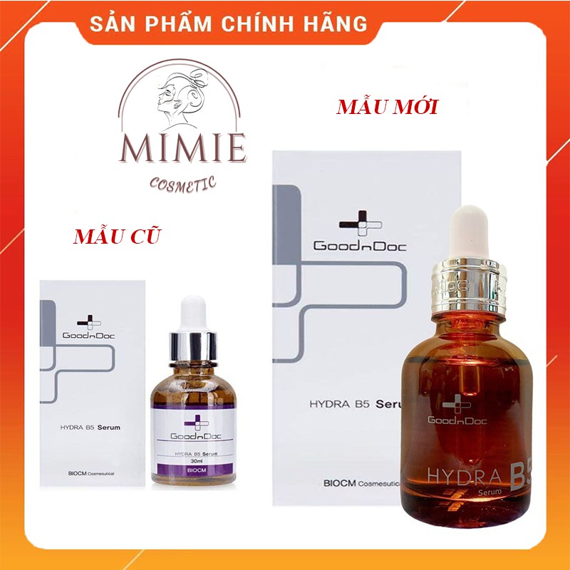 [HÀNG CHÍNH HÃNG] HYDRA B5 SERUM DƯỠNG ẨM, TRẮNG DA, MỜ THÂM, CHỐNG LÃO HÓA GOODnDOC 30ML