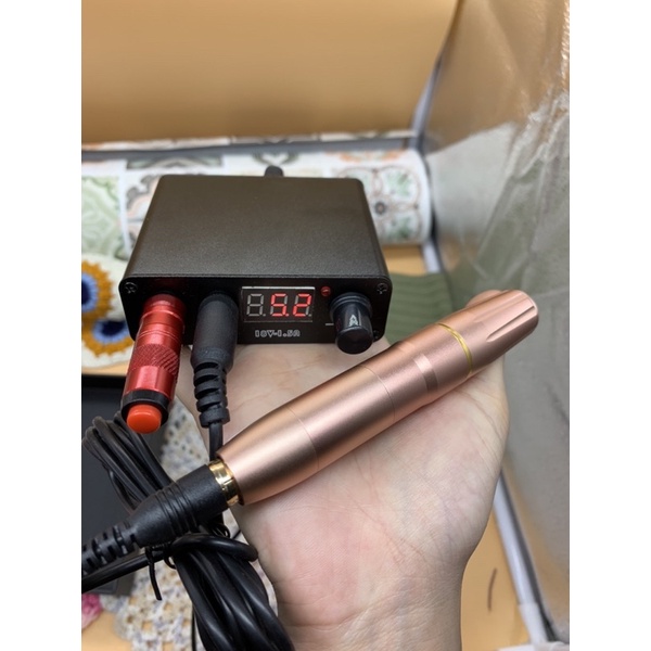 Trọn bộ máy pen mini 2 đầu kèm biến áp và công tắc bàn đạp