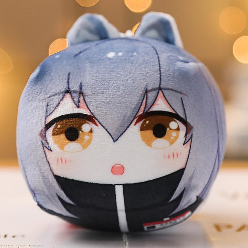 (new) Thú bông móc khóa hình Gối mochi Bungou Stray Dogs Văn Hào Lưu Lạc anime chibi