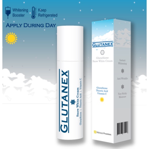 KEM TRẮNG TUYẾT GLUTANEX SNOW WHITE CREAM