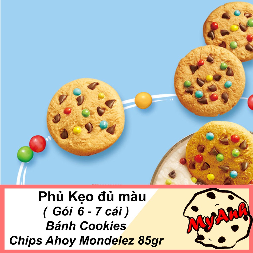 BÁNH COOKIES CHIPS AHOY MONDELEZ 80- 85GR