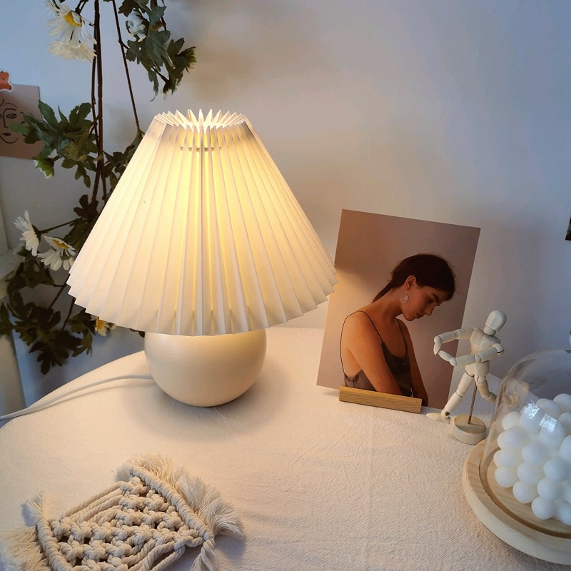 Đèn ngủ vintage phong cách Hàn Quốc sang trọng - Có tăng giảm độ sáng - Tặng kèm bóng led cao cấp - HÀNG CÓ SẴN