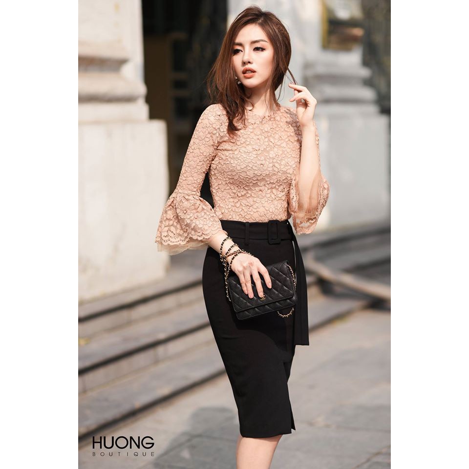 Chân váy bút chì đai rời -HBZ119 | BigBuy360 - bigbuy360.vn