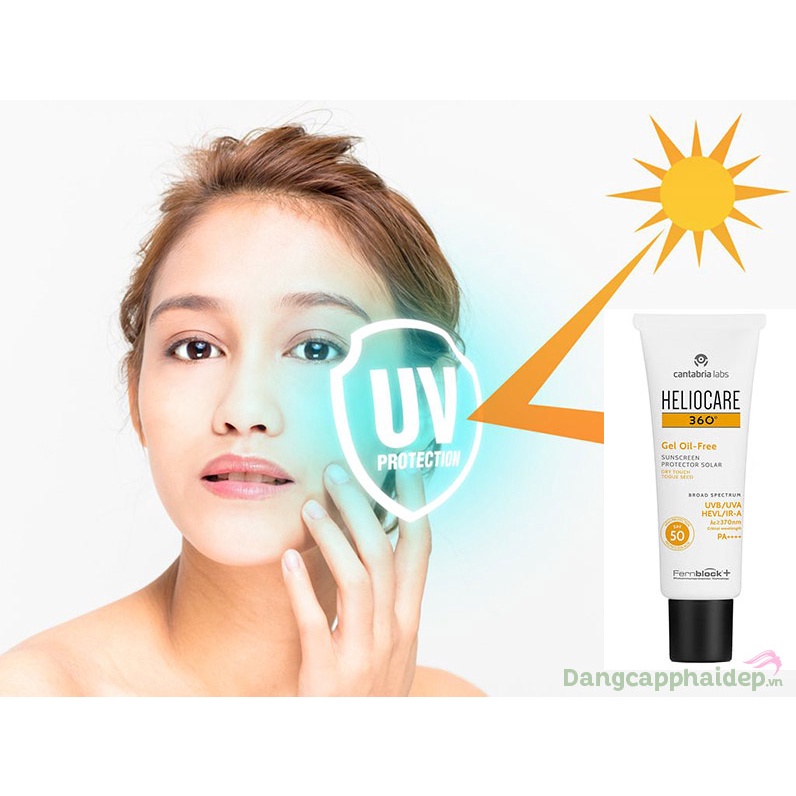 Kem Chống Nắng HelioCare 360 Water Gel SPF 50+ 50ml
