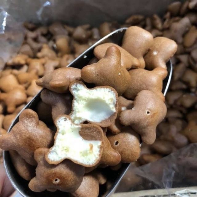 Bánh gấu kem socola nhân phomai túi 200gr