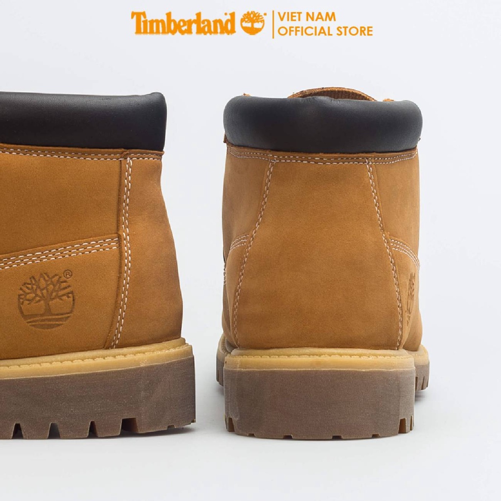 Giày Cổ Cao Nam Timberland Waterproof Chukka Màu Bò TB02306124