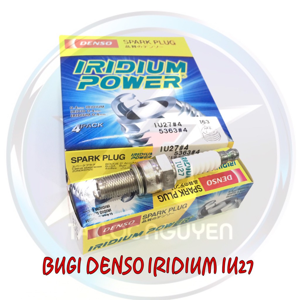 BUGI DENSO IRIDIUM CHÍNH HÃNG CÁC MÃ IU22, IU24, IU27, IUF22 GẮN CÁC LOẠI XE THÔNG DỤNG