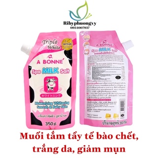 Muối tắm sữa bò tẩy tế bào chết A Bonne chính hãng Thái Lan