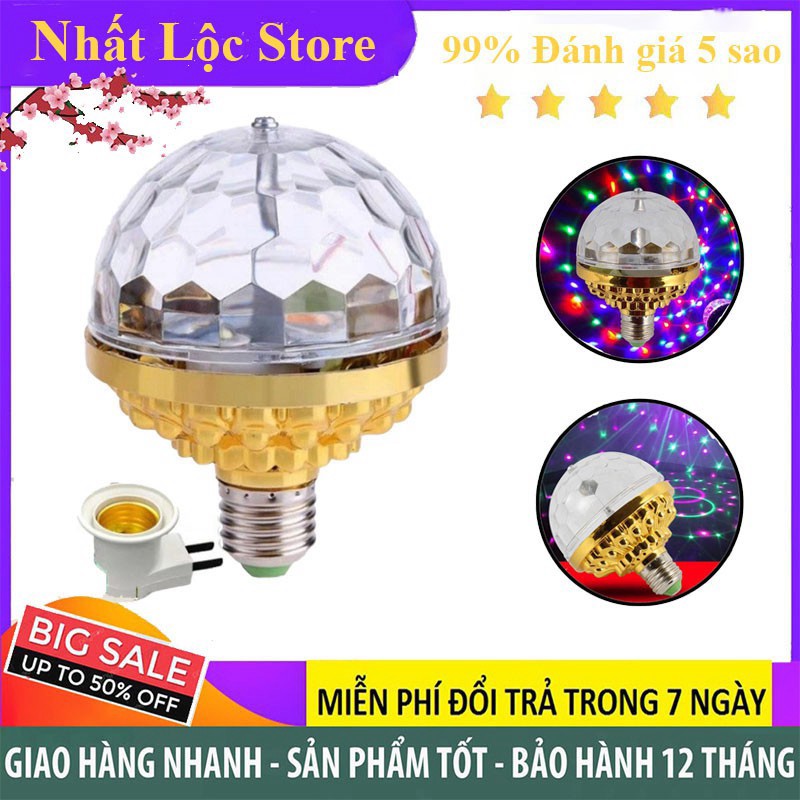Bóng đèn Led 7 màu, đèn led cổng usb cảm ứng nháy theo nhạc mới nhất 2021 💥 SIÊU HOT💥