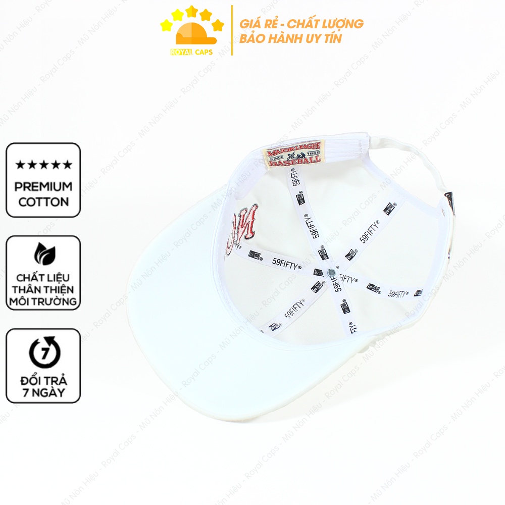 Mũ Lưỡi Trai Nón Lưỡi Trai Nam Nữ B Boston Vải Kaki Cotton Hàn - Royal Caps