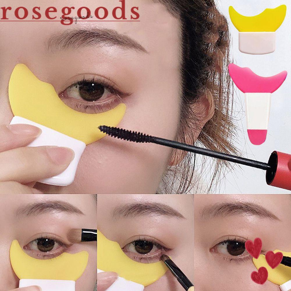 ☆Hoa Hồng☆ Dụng Cụ Hỗ Trợ Kẻ Mắt Mascara Đa Năng Chuyên Nghiệp