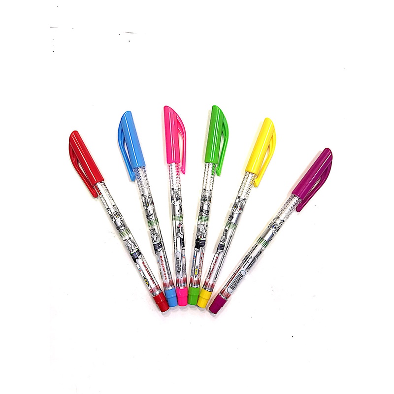 Vỉ 3 Bút Bi 0.38 mm Thiên Long TL-062 - Mực Xanh ( Màu Thân Bút Giao Ngẫu Nhiên)