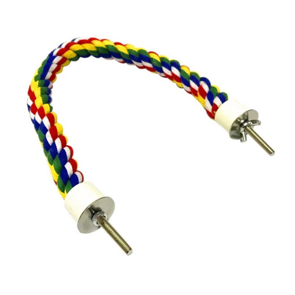 Dây Bungee Đồ Chơi Nhiều Màu Sắc Dành Cho Chim Vẹt