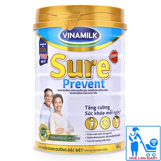 [CHÍNH HÃNG] Sữa Bột Vinamilk Sure Prevent Hộp 900g (Dinh dưỡng cho người lớn tuổi)