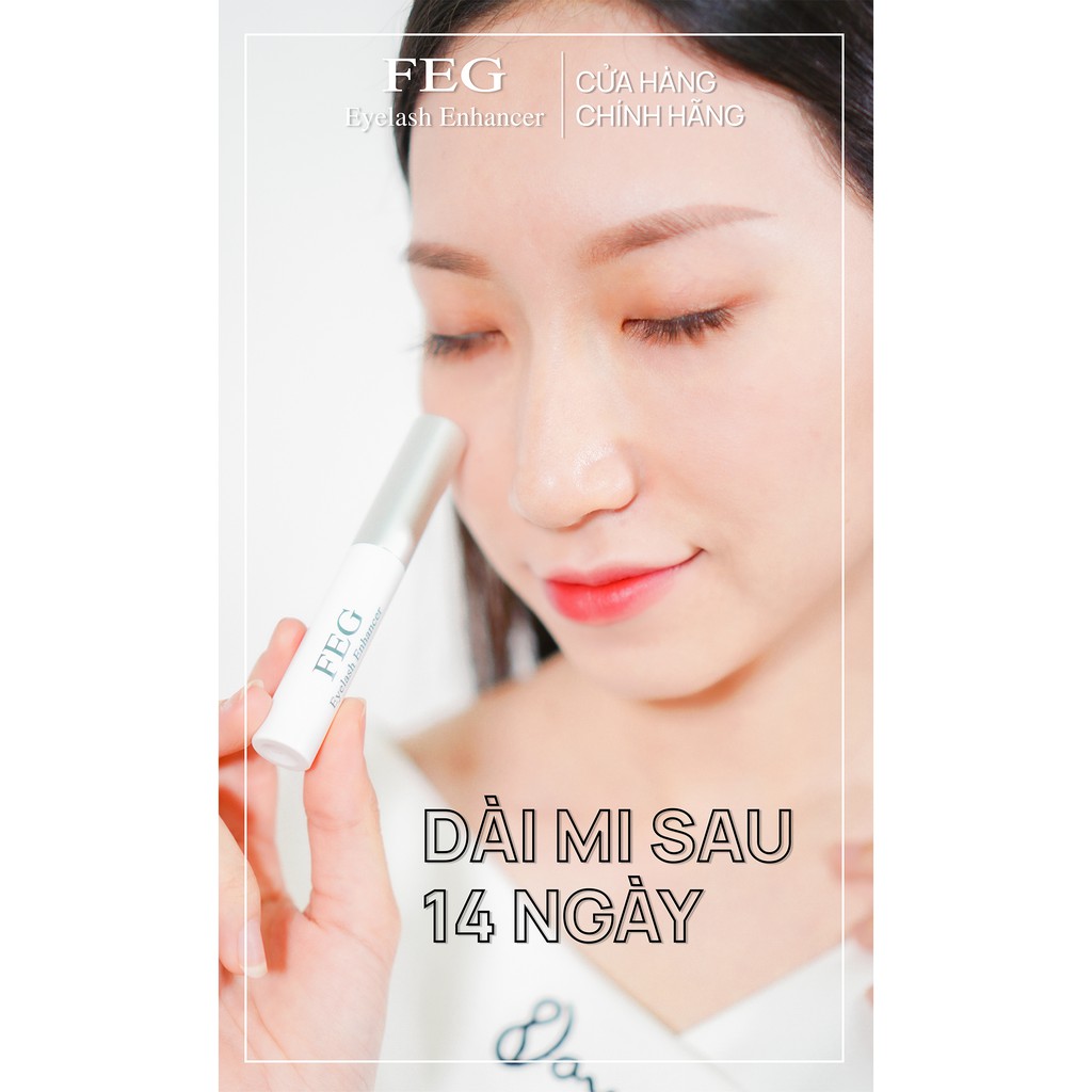 [CHÍNH-HÃNG] Dưỡng mi xanh FEG (FEG eyelash enhancer) Dưỡng mi dài dày cong với chiết xuất tự nhiên_3ml | BigBuy360 - bigbuy360.vn