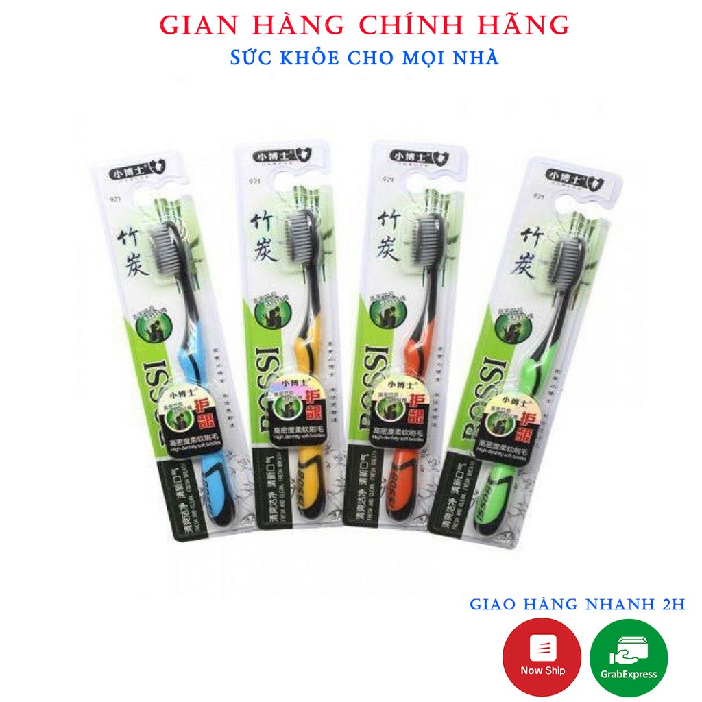 Bàn Chải Đánh Răng Hàn Quốc Loại Đặc Biệt Lông Mềm Than Tre Hoạt Tính No921