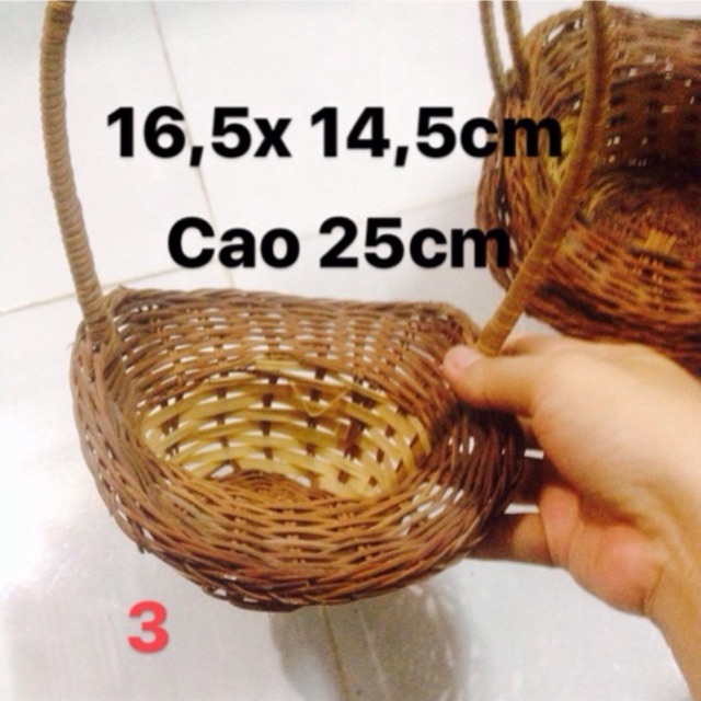 🎶Giỏ tre cắm hoa giá sỉ