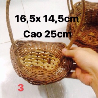 🎶Giỏ tre cắm hoa giá sỉ