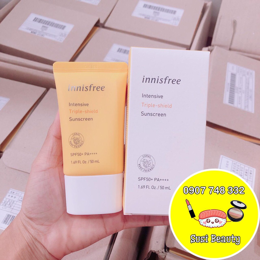 Kem Chống Nắng Dưỡng Da INTENSIVE TRIPLE-SHIELD SUNSCREEN SPF50+/PA++++