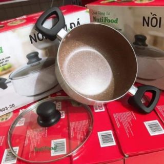 🍒🍒Nồi vân đá 20cm - Quà tặng sữa nuti.