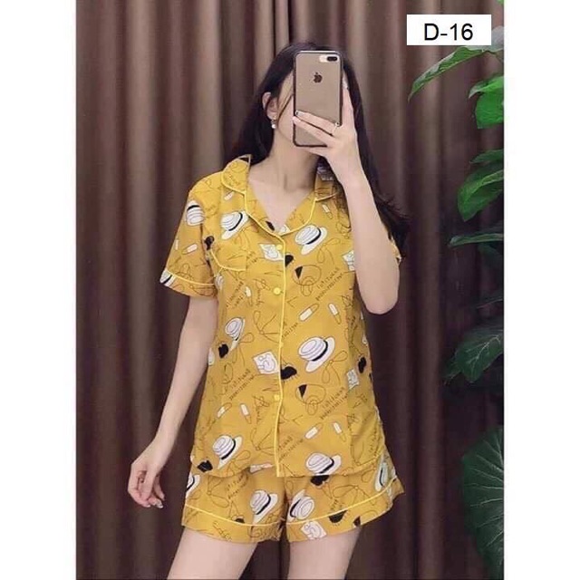 BỘ MẶC NHÀ - BỘ NGỦ PIJAMA CHO NỮ HOẠ TIẾT CARTOON NGỘ NGHĨNH