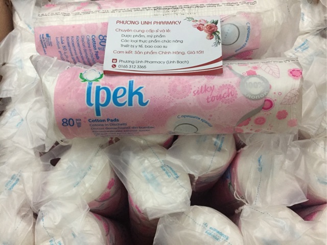 Bông tẩy trang Ipek 120 miếng( Chính Hãng) | BigBuy360 - bigbuy360.vn