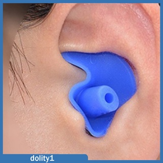 [Dolity1] Dụng cụ bảo vệ tai bơi bằng silicon có hộp đựng