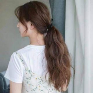cột xù tóc giả  ngắn 35cm
