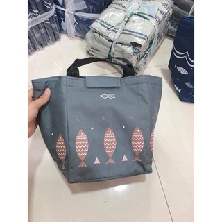Túi đựng hộp cơm giữ nhiệt hình cá