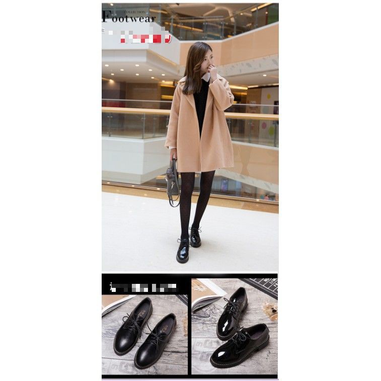 [ORDER] Giày Oxford Nữ Da Đế Cao 4cm Cá Tính Phong Cách Hàn Quốc - MBS186 [HÀNG ORDER] Ảnh thật | BigBuy360 - bigbuy360.vn