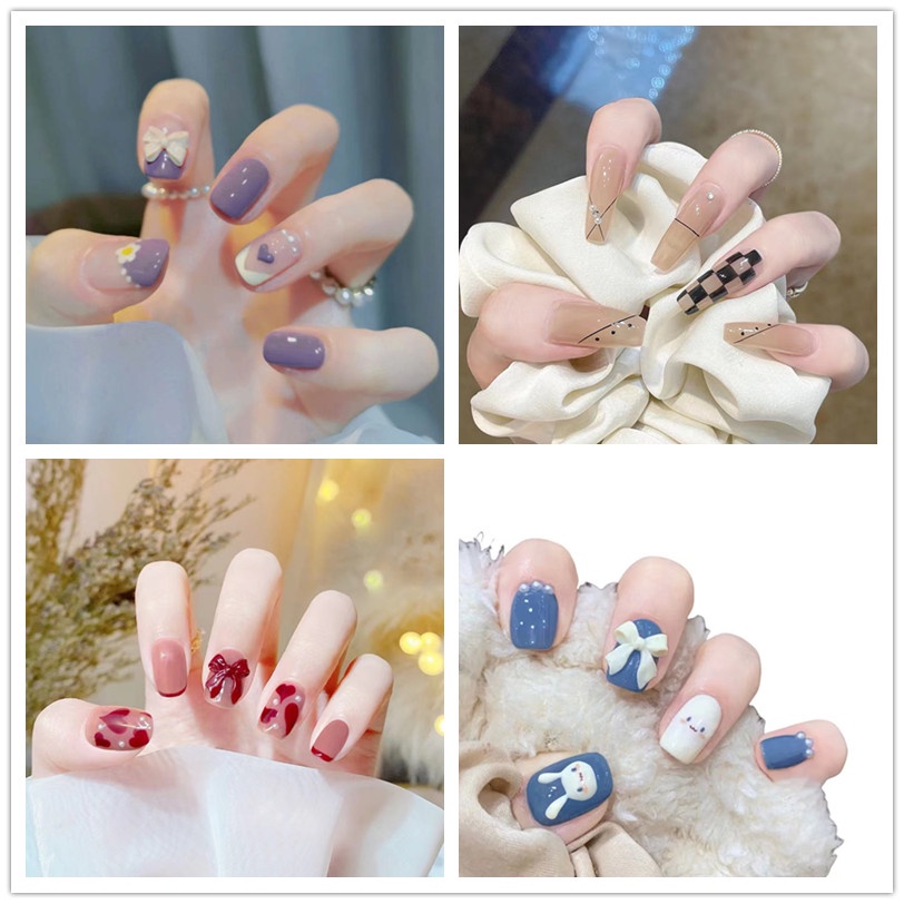 Móng Tay Giả 3d Trang Trí Chất Lượng Cao