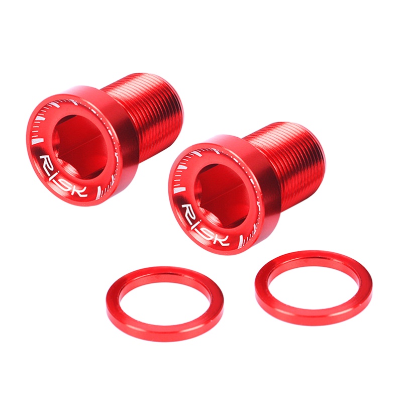 Bộ 2 Ốc Vít M15 Bằng Hợp Kim Nhôm Cho Xe Đạp Leo Núi