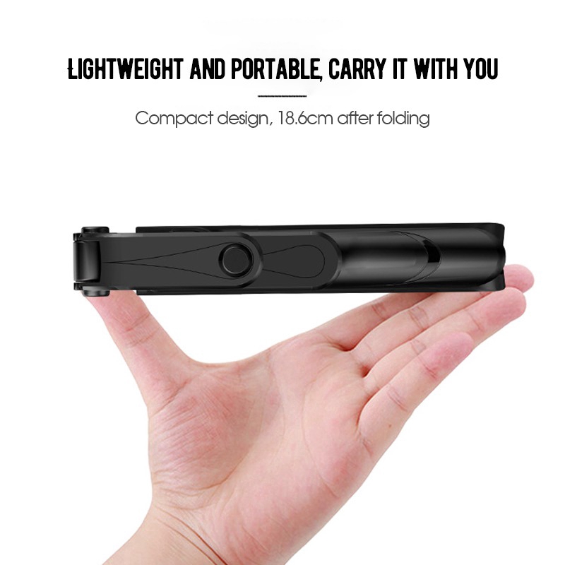 Gậy Chụp Ảnh Selfie Xt09S Kết Nối Bluetooth Có Gương Cho Iphone Xiaomi | BigBuy360 - bigbuy360.vn