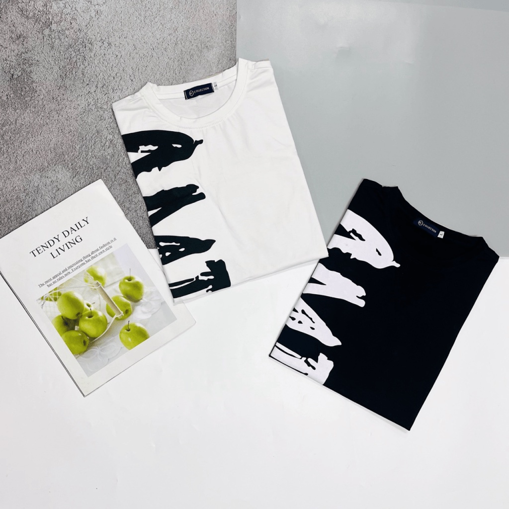 (HCM) ÁO THUN NAM NỮ CỔ TRÒN TAY NGẮN THUN COTTON CO GIÃN - MỀM MỊN THỜI TRANG LUXURY HOT HIT KME FASHION