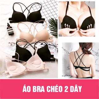 [xả hàng] Bra dây chéo đúc nâng ngực