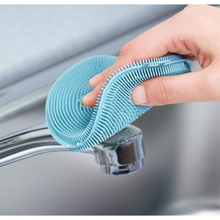 COMBO 5 Miếng Rửa Chén Bát Silicon Đa Năng Siêu Sạch