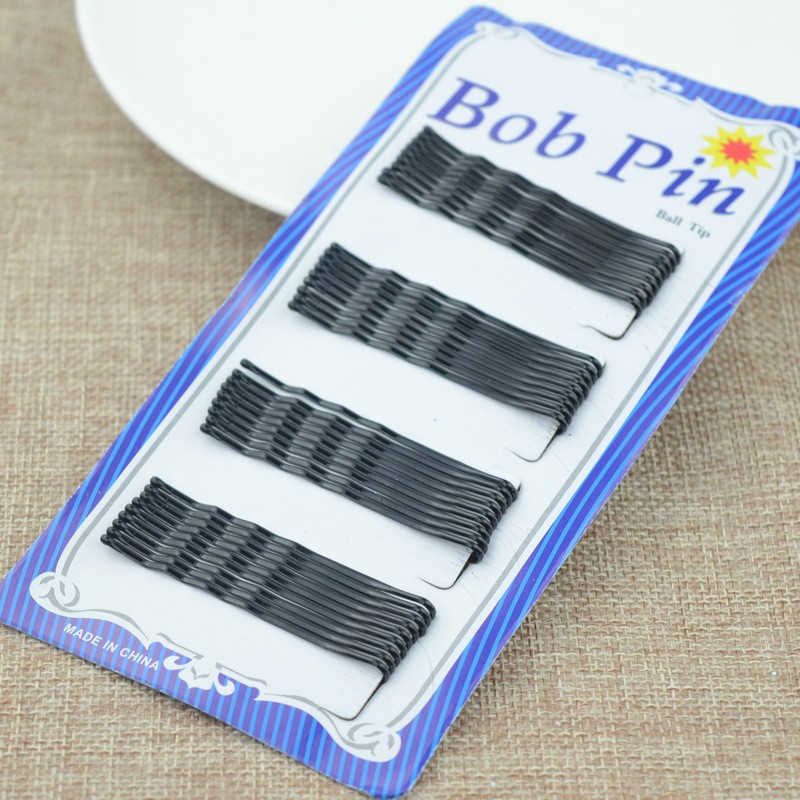 Set 60 cây - 36 cây Kẹp Tăm Đen Bob Pin ghim tóc #C120