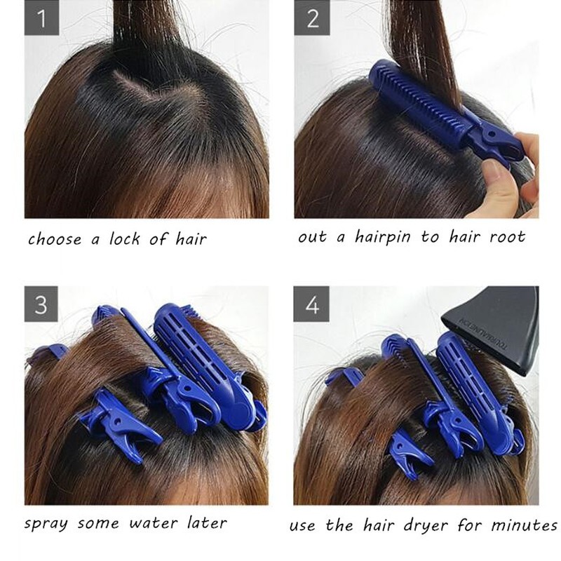 [Sẵn HCM] Kẹp tóc làm phồng chân tóc chuyên dụng dành cho nữ - Selenshop