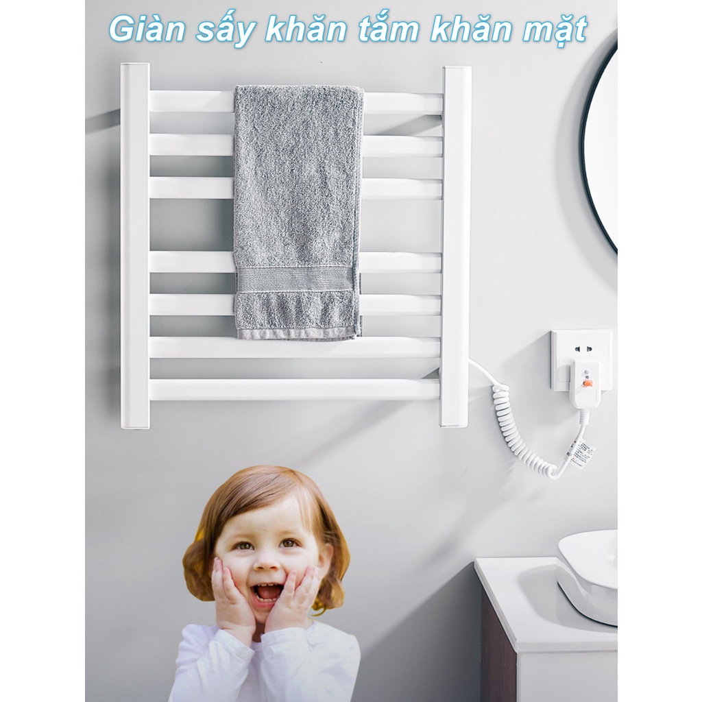 Giàn sấy khăn tắm khăn mặt đa năng D02 - Home Decor Furniture