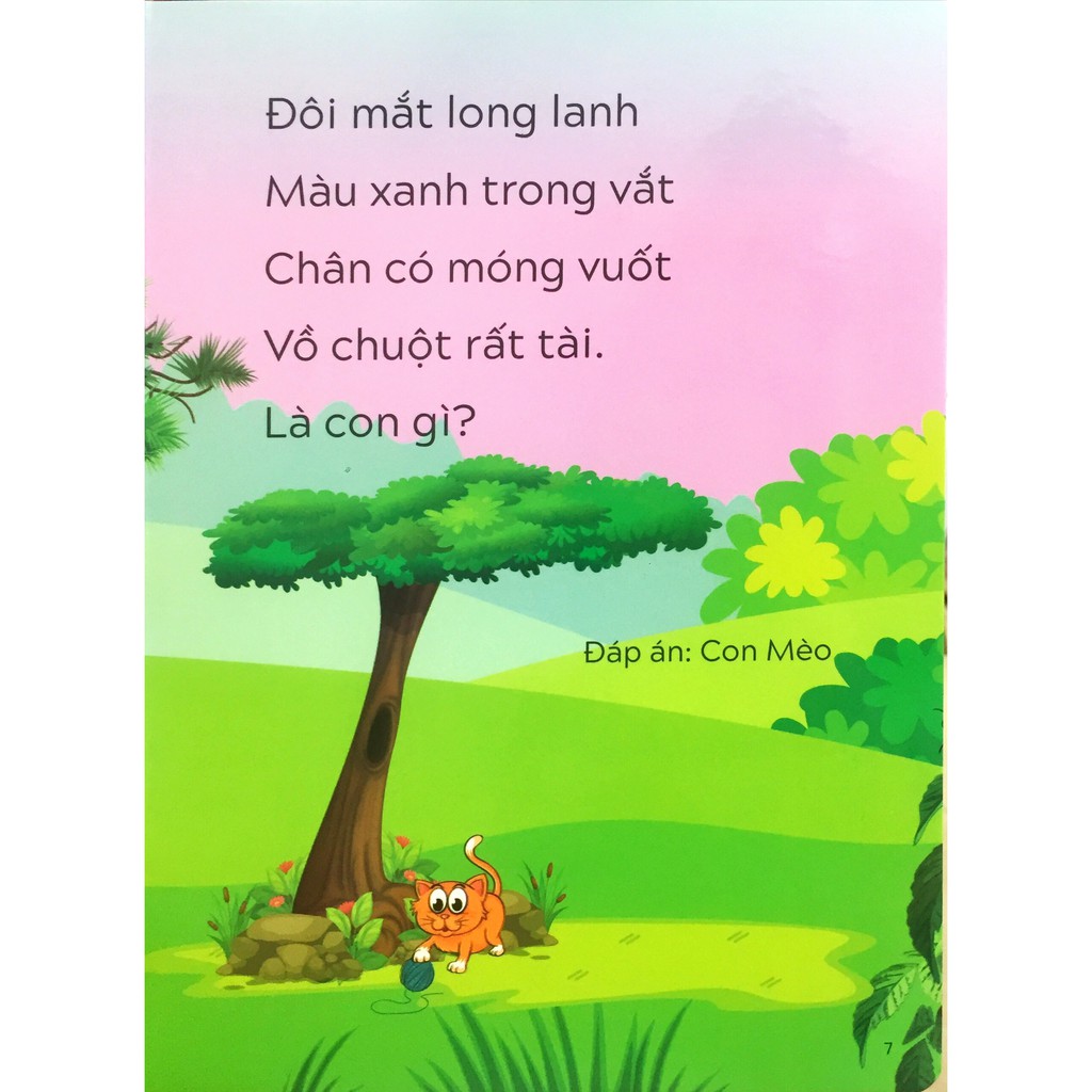Sách Câu Đố Tư Duy Cho Trẻ Tập Nói Tập Đọc